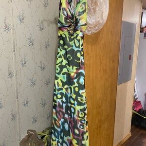 Multicolor Formal Prom Dress